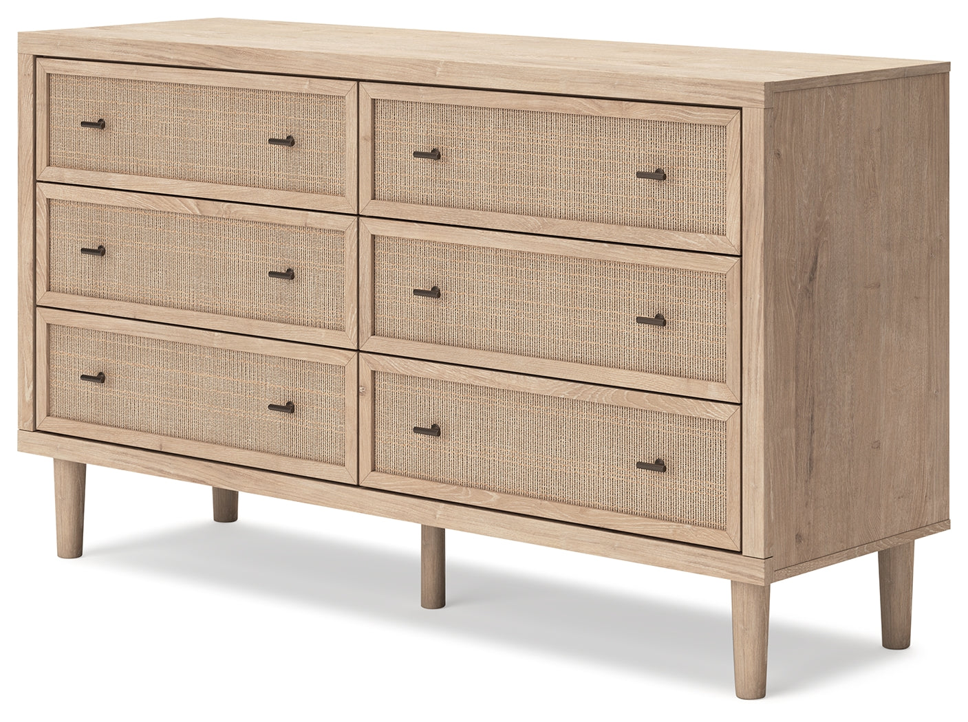 Cielden Queen Panel Headboard with Dresser in Two-tone - PKG018681
