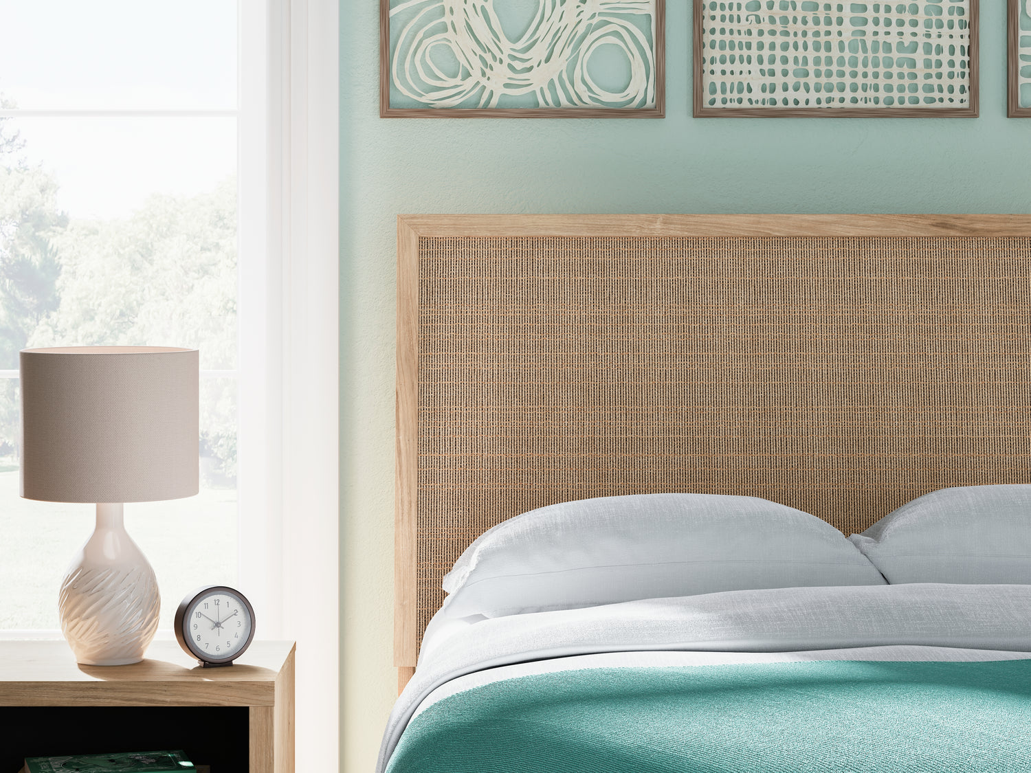 Cielden Two-tone Full Panel Bed - B1199B6