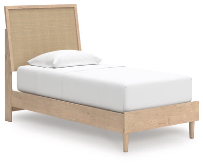 Cielden Two-tone Twin Panel Bed - B1199B18