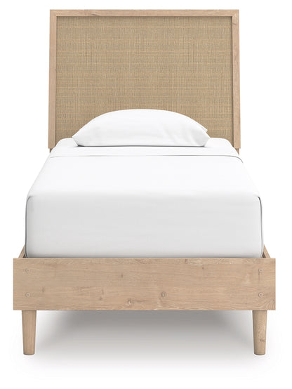 Cielden Two-tone Twin Panel Bed - B1199B18