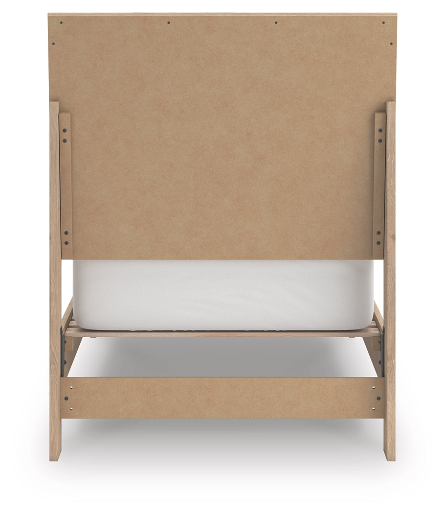 Cielden Two-tone Twin Panel Bed - B1199B18