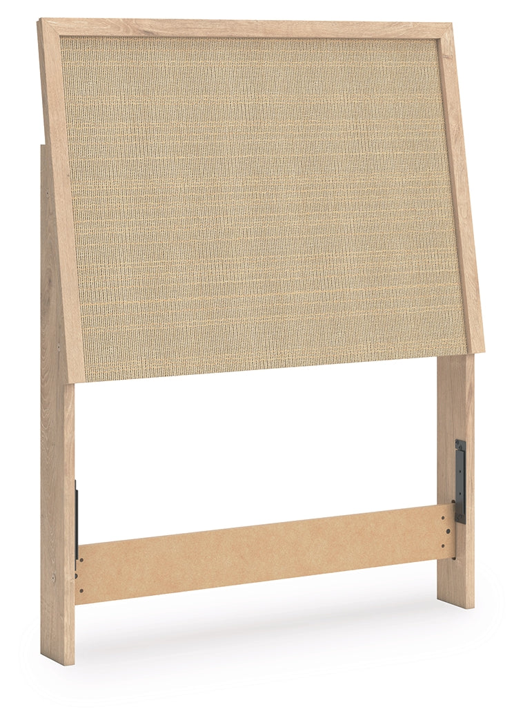Cielden Two-tone Twin Panel Headboard - B1199-53
