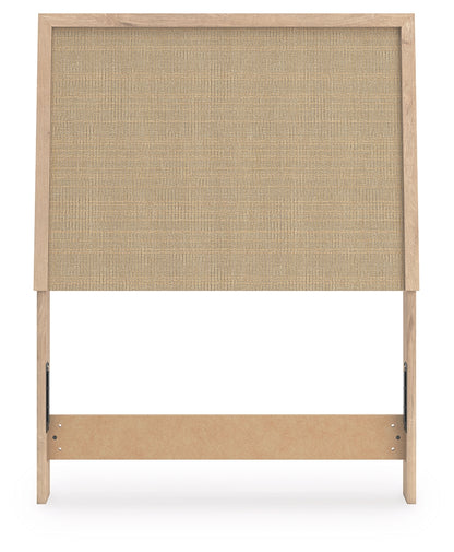Cielden Two-tone Twin Panel Headboard - B1199-53