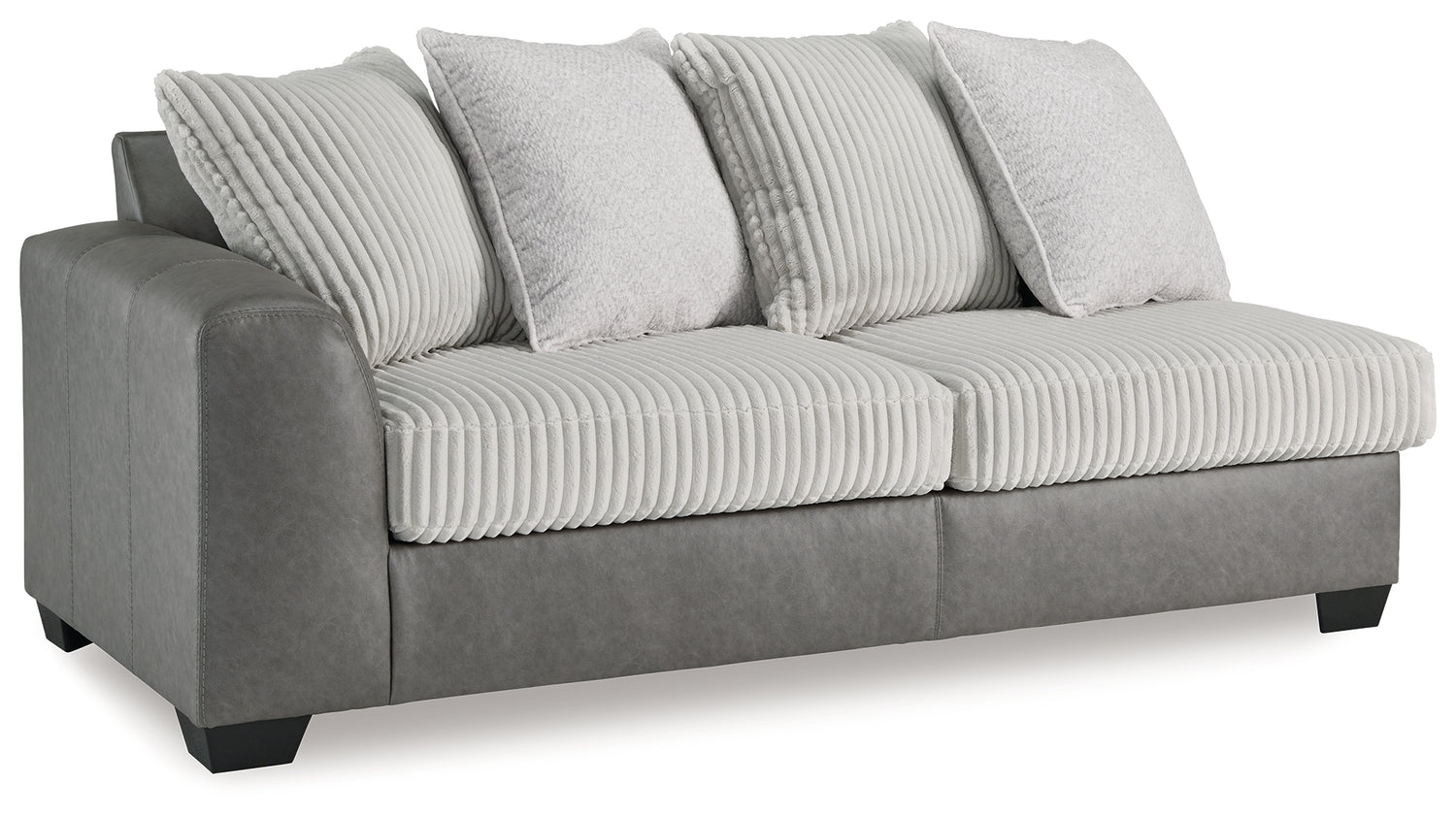 Clairette Court Alloy Left-Arm Facing Sofa - 3150366