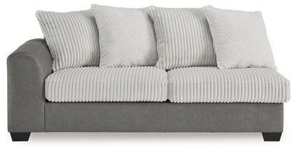 Clairette Court Alloy Left-Arm Facing Sofa - 3150366