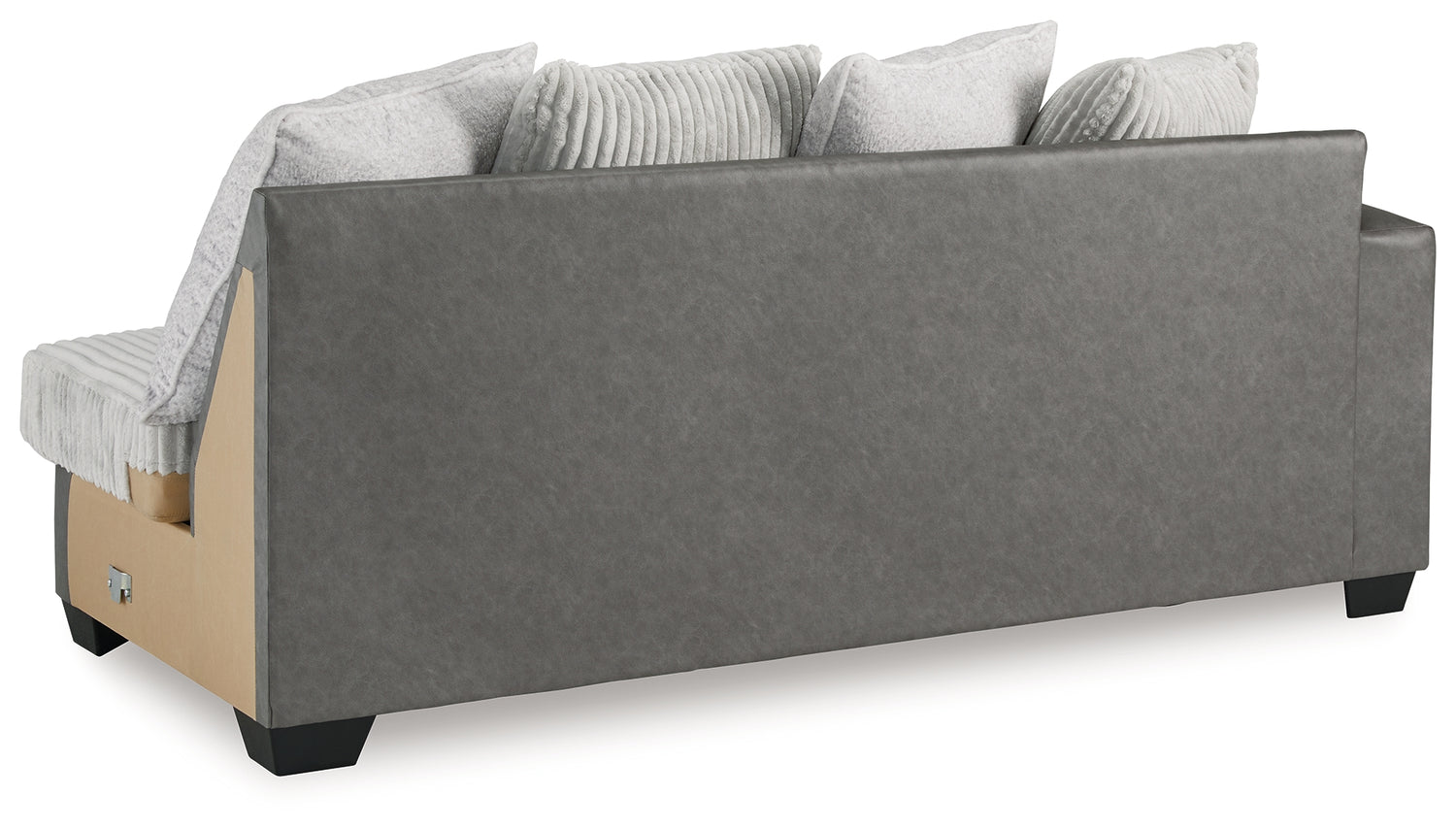 Clairette Court Alloy Left-Arm Facing Sofa - 3150366