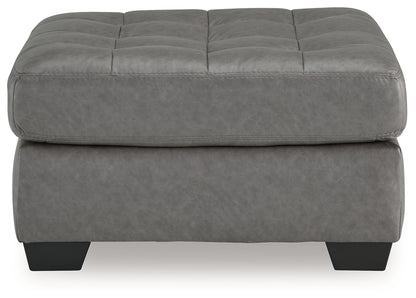 Clairette Court Alloy Oversized Accent Ottoman - 3150308