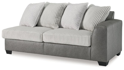 Clairette Court Alloy Right-Arm Facing Sofa - 3150367