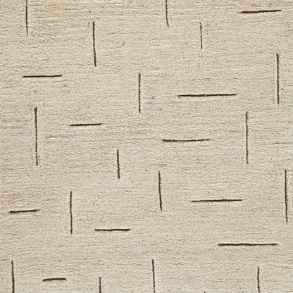 Clayman Beige/Brown Medium Rug - R408342
