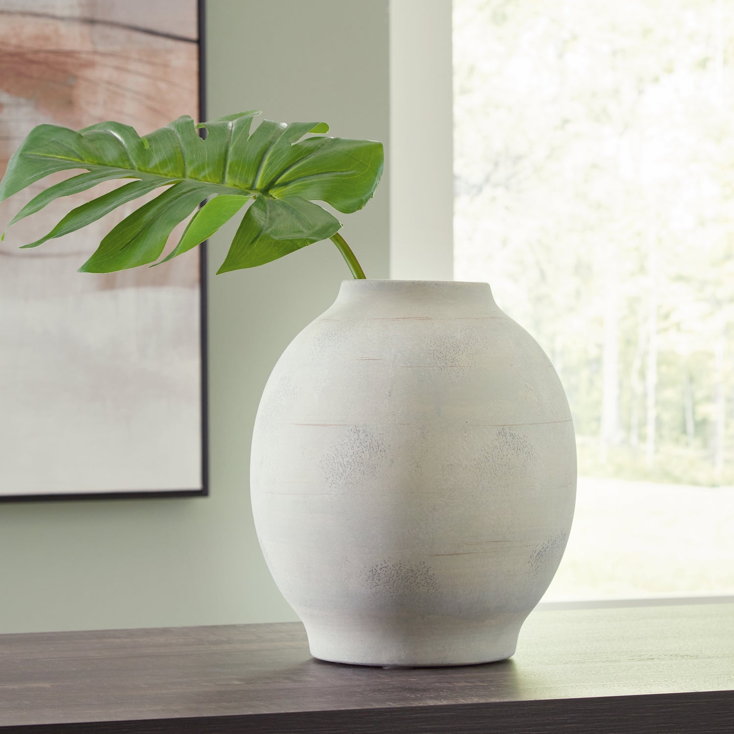 Clayson Sage Green Vase - A2000654