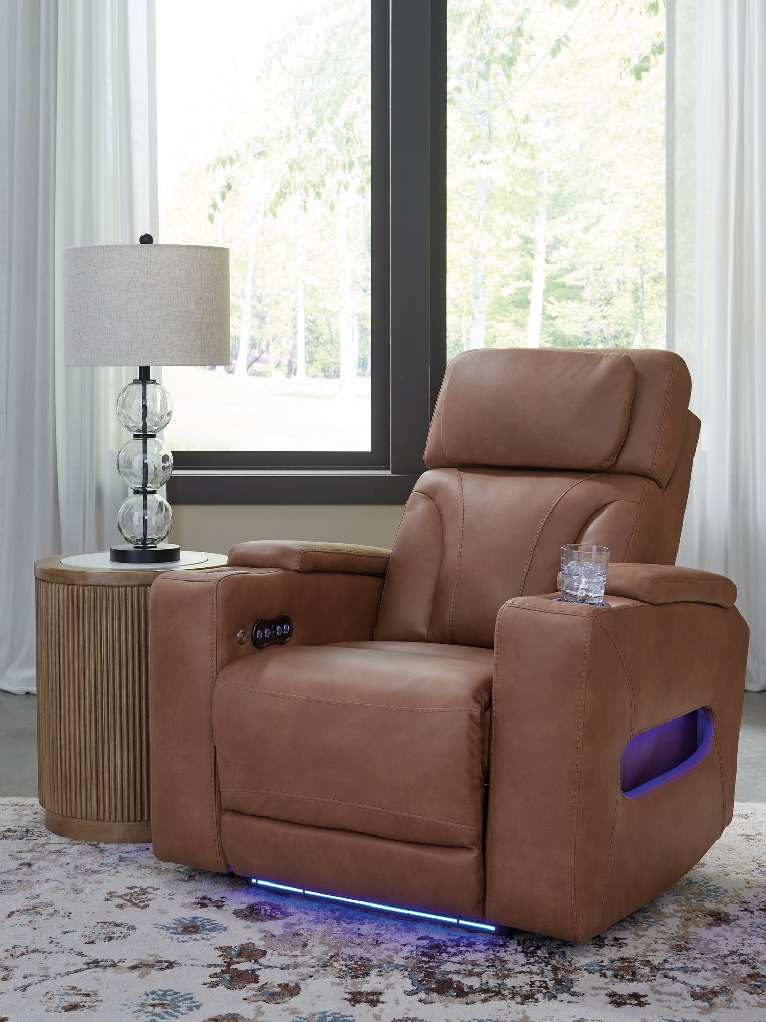 Clean-Slate Caramel Power Recliner - PC5010113