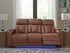 Clean-Slate Caramel Power Reclining Sofa - PC5010115