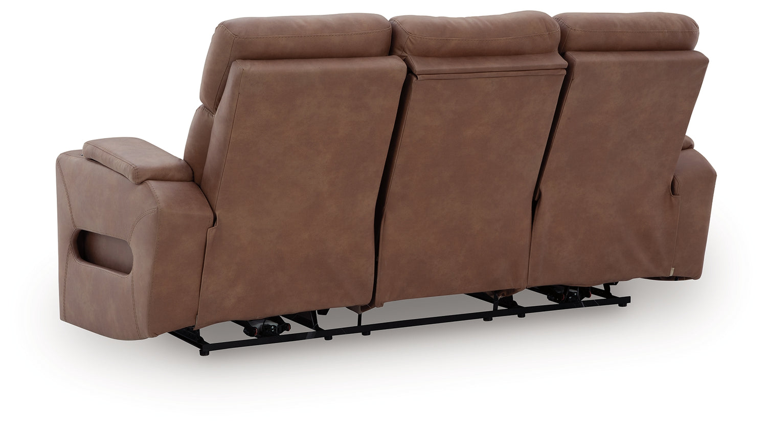 Clean-Slate Caramel Power Reclining Sofa - PC5010115