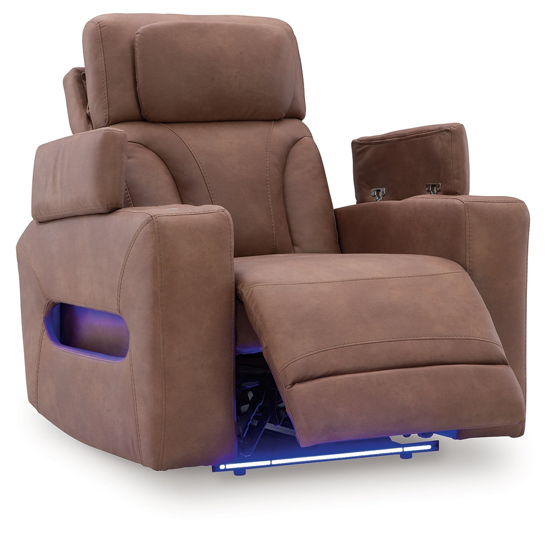 Clean-Slate Sofa, Loveseat and Recliner in Caramel from Ashley - Luna Furniture