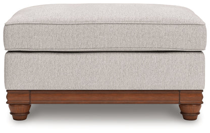 Clearbrooke Chair and Ottoman in Sandstone from Ashley - Luna Furniture