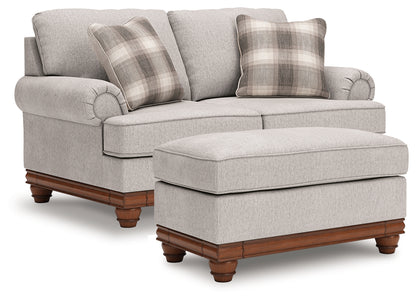 Clearbrooke Loveseat and Ottoman - PC56803U1
