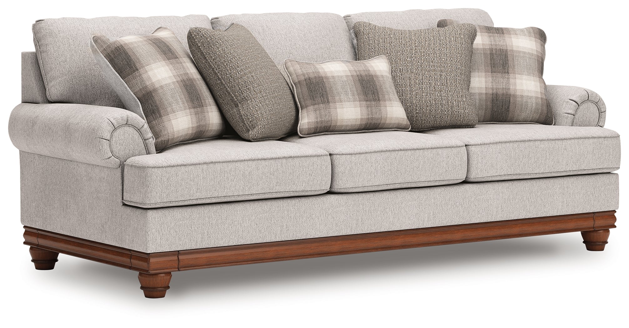 Clearbrooke Sofa and Loveseat in Sandstone from Ashley - Luna Furniture