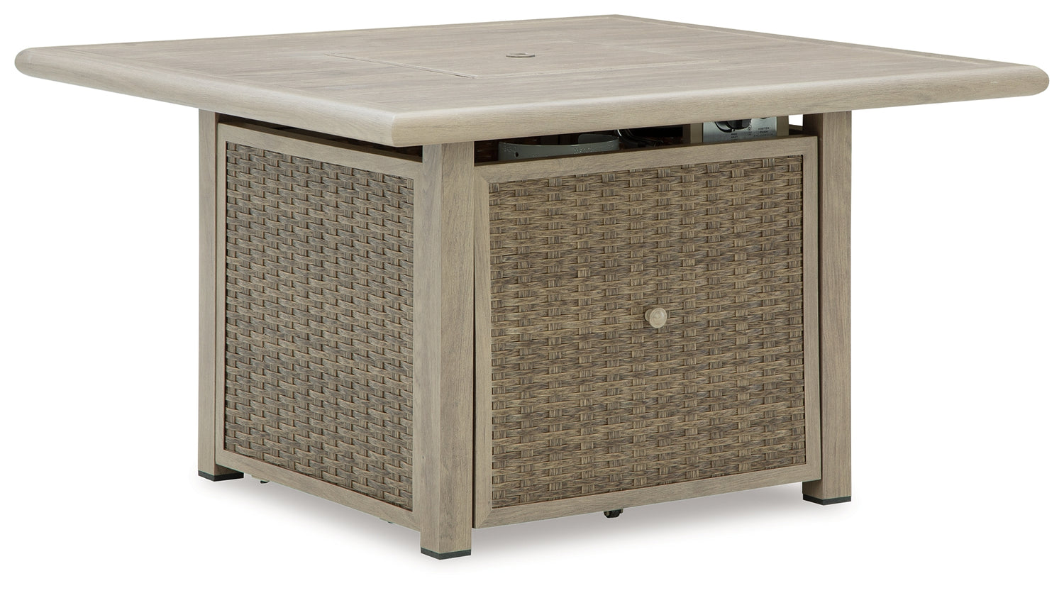 Cliff Trails Beige Fire Pit Table - PCP690-772