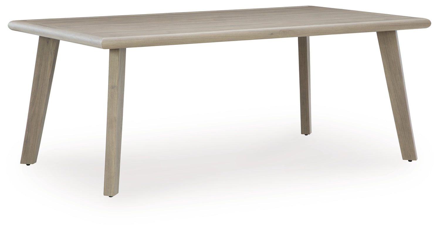 Cliff Trails Beige Outdoor Dining Table - PCP690-625