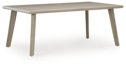 Cliff Trails Beige Outdoor Dining Table - PCP690-625