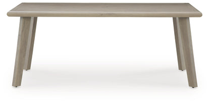 Cliff Trails Beige Outdoor Dining Table - PCP690-625