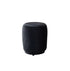 Cloe Black Velvet Stool - CLOEBLACKVL-STL