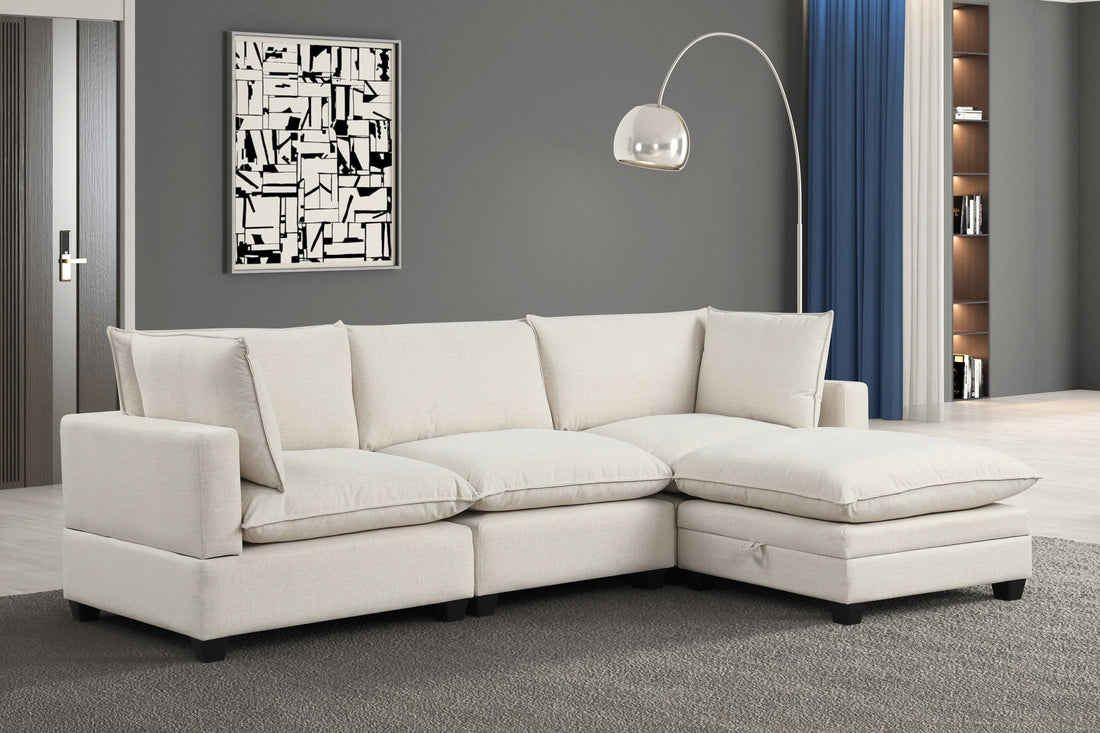 Cloud24 Modular Sectional (Performance Fabric) - CLOUD24 (BEIGE)