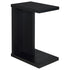 Clower Engineered Wood C-Shaped Sofa Side Table Black - 930276