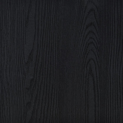 Clower Engineered Wood C-Shaped Sofa Side Table Black - 930276