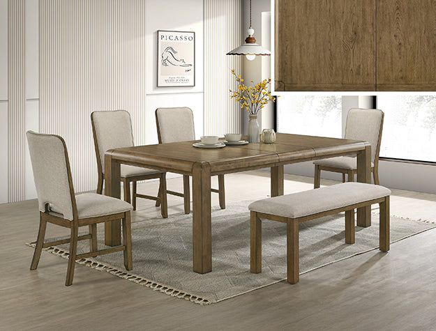 Cockrell Dining Table (W/18"Leaf) - 2156T-4282