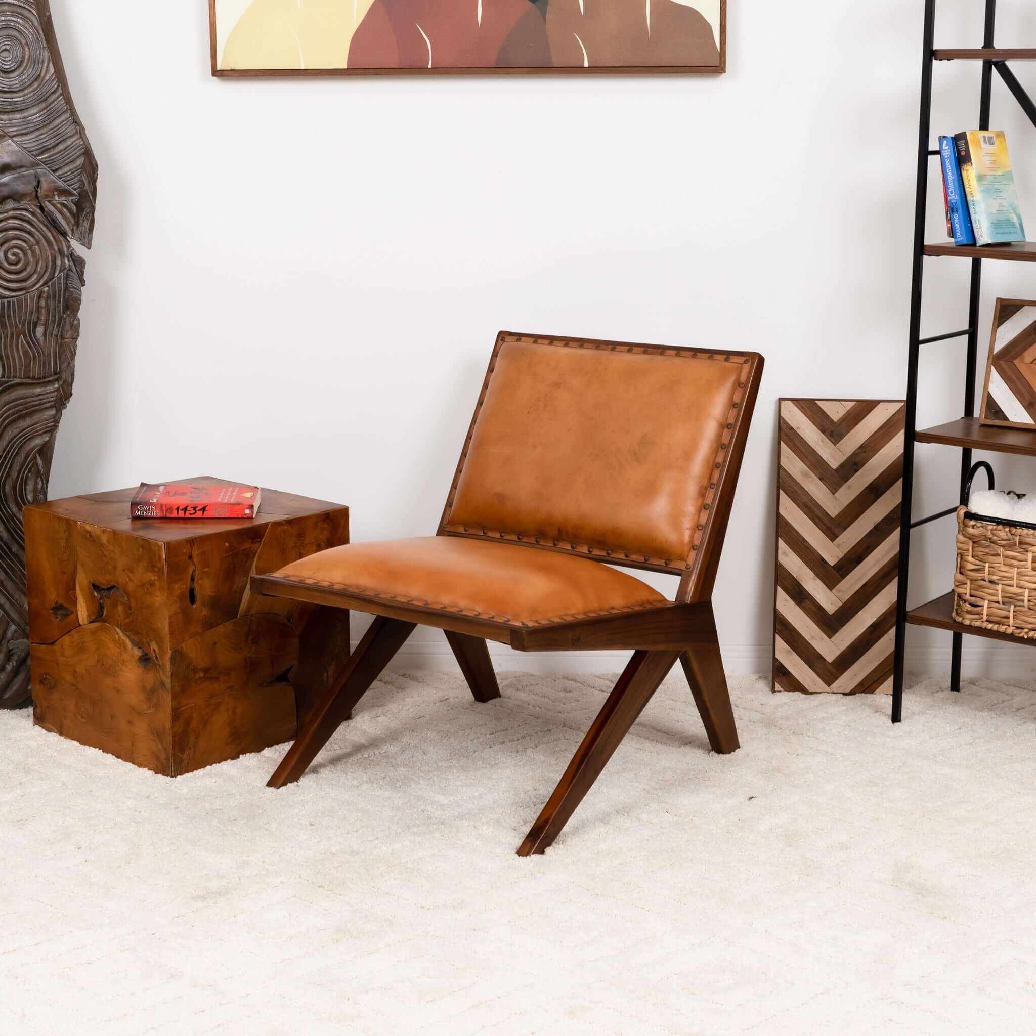 Ashcroft Furniture Colin Lounge Chair - Thumbnail 4