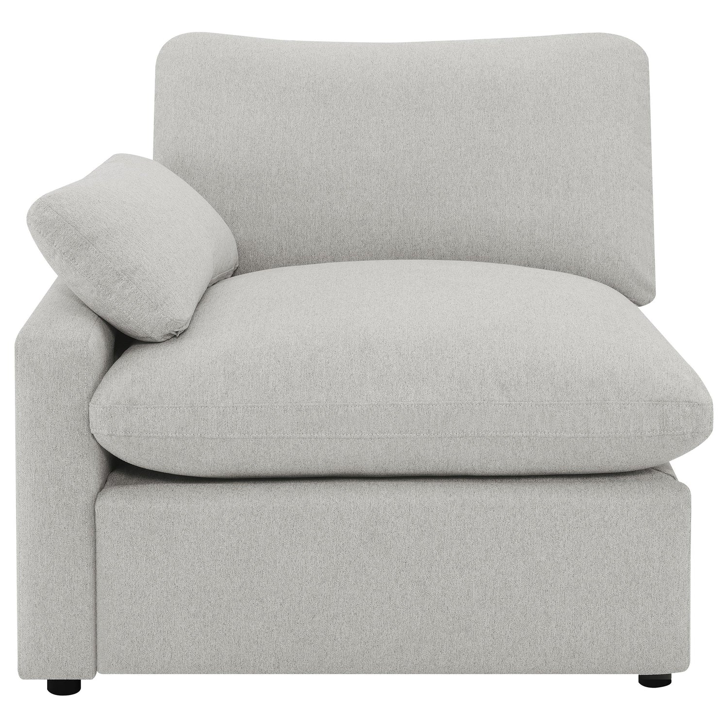 Collins Upholstered LAF Power Recliner Grey - 609560LRP