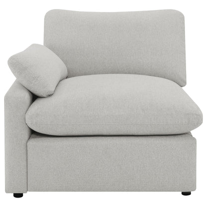 Collins Upholstered LAF Power Recliner Grey - 609560LRP