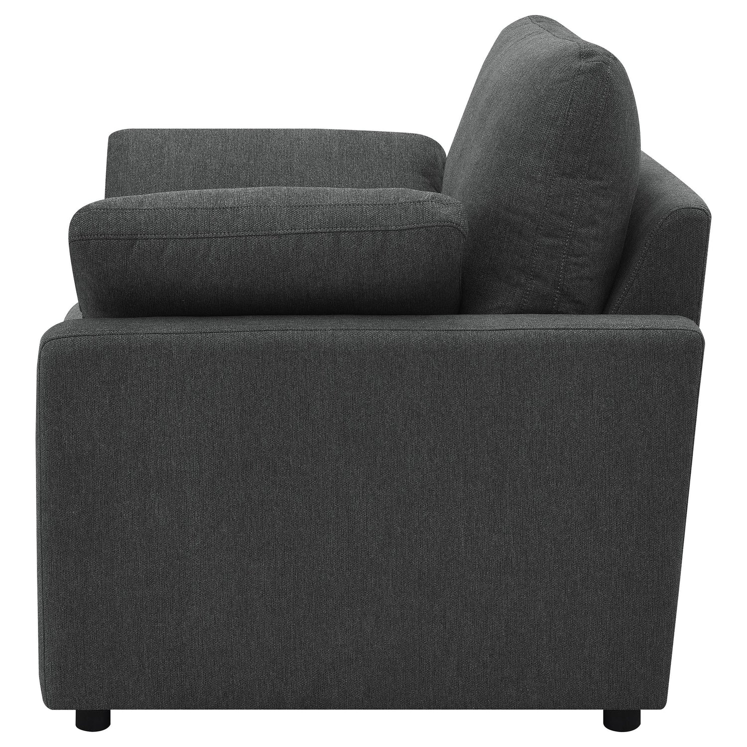 Collins Upholstered Power Recliner Chair Dark Grey - 609533P