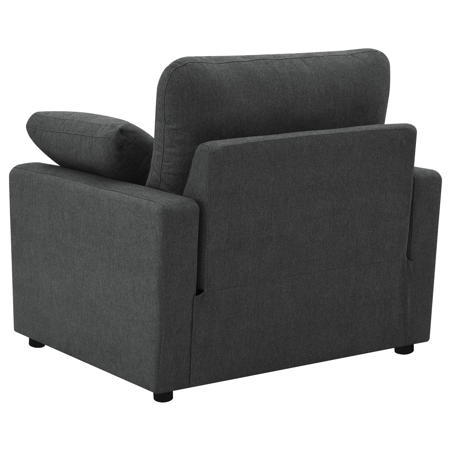 Collins Upholstered Power Recliner Chair Dark Grey - 609533P