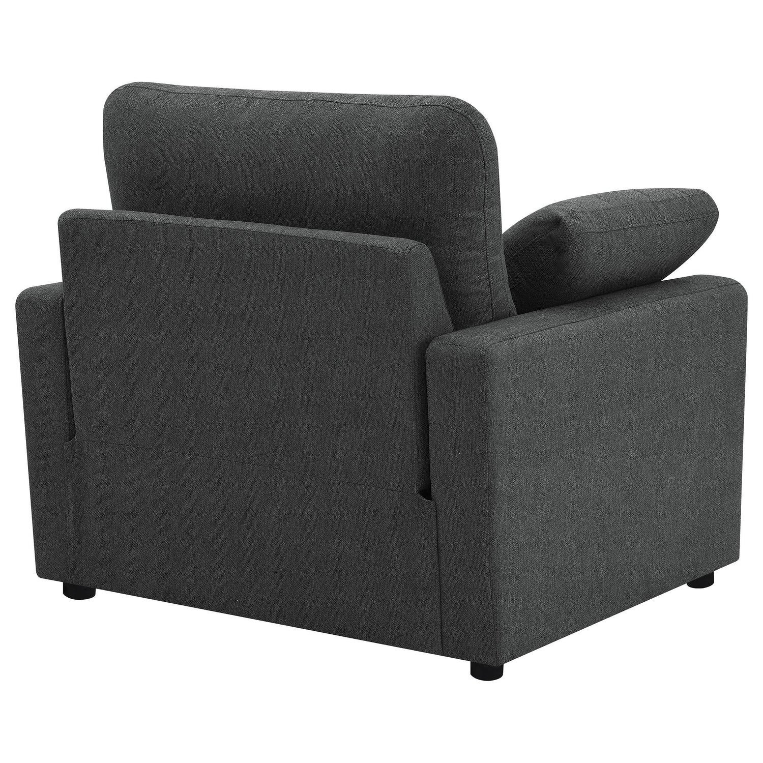 Collins Upholstered Power Recliner Chair Dark Grey - 609533P