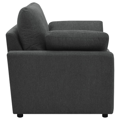 Collins Upholstered Power Recliner Chair Dark Grey - 609533P