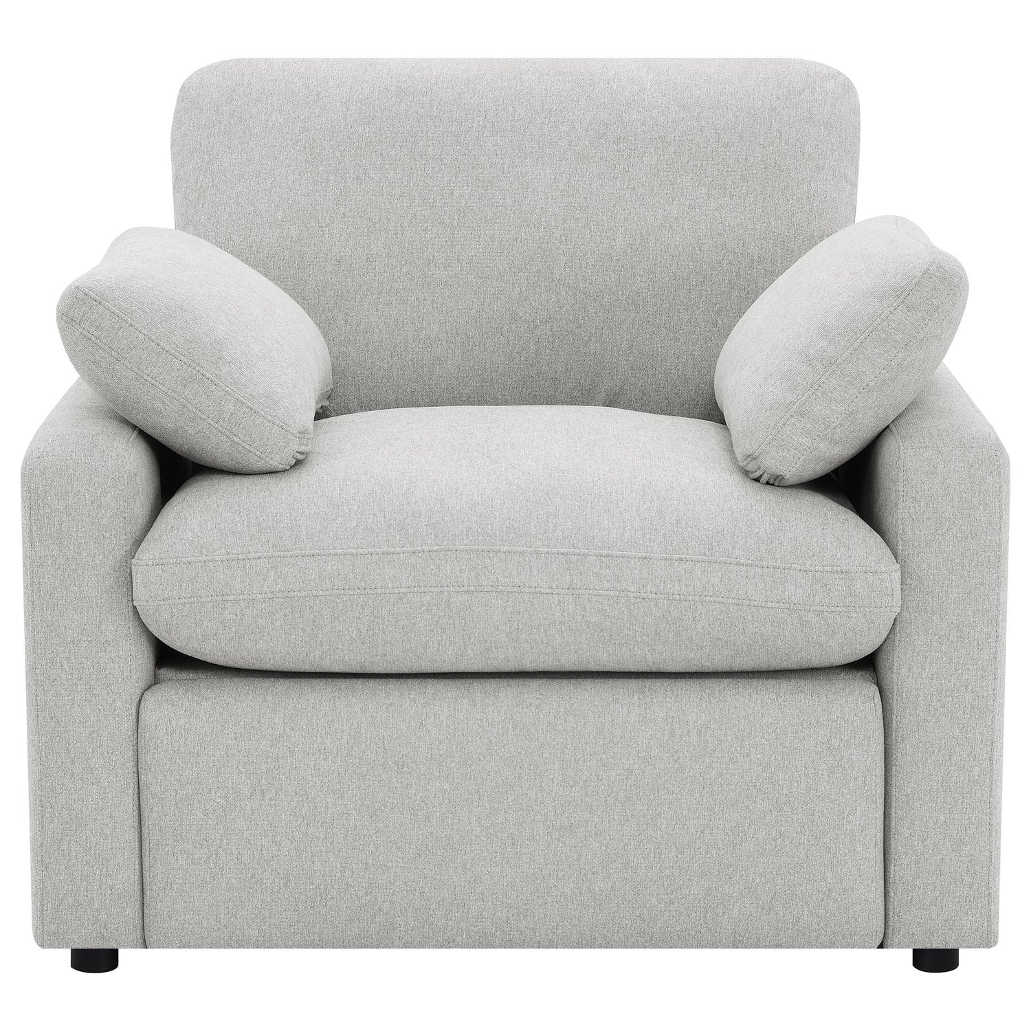 Collins Upholstered Power Recliner Chair Grey - 609563P