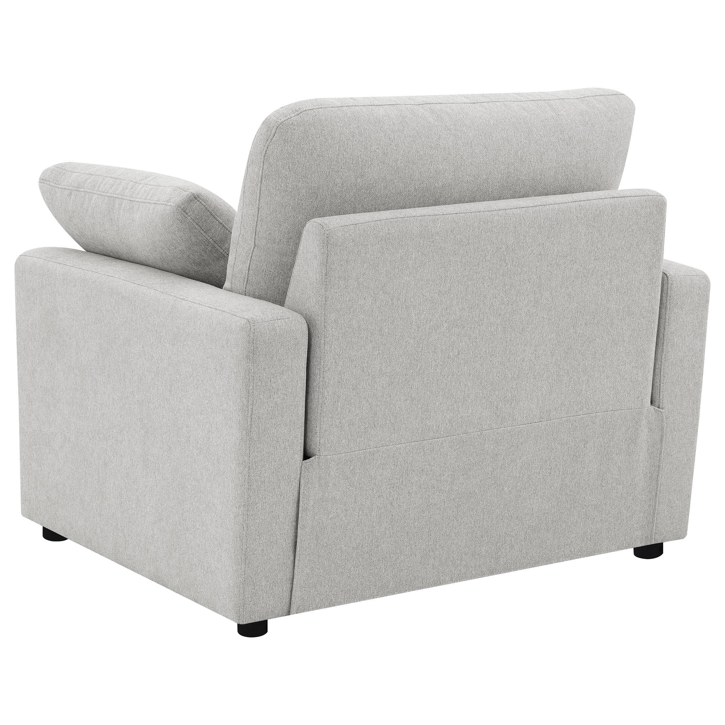 Collins Upholstered Power Recliner Chair Grey - 609563P