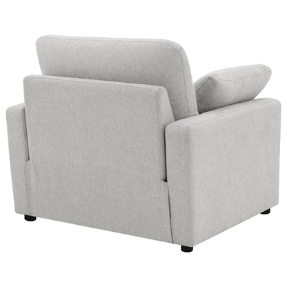 Collins Upholstered Power Recliner Chair Grey - 609563P