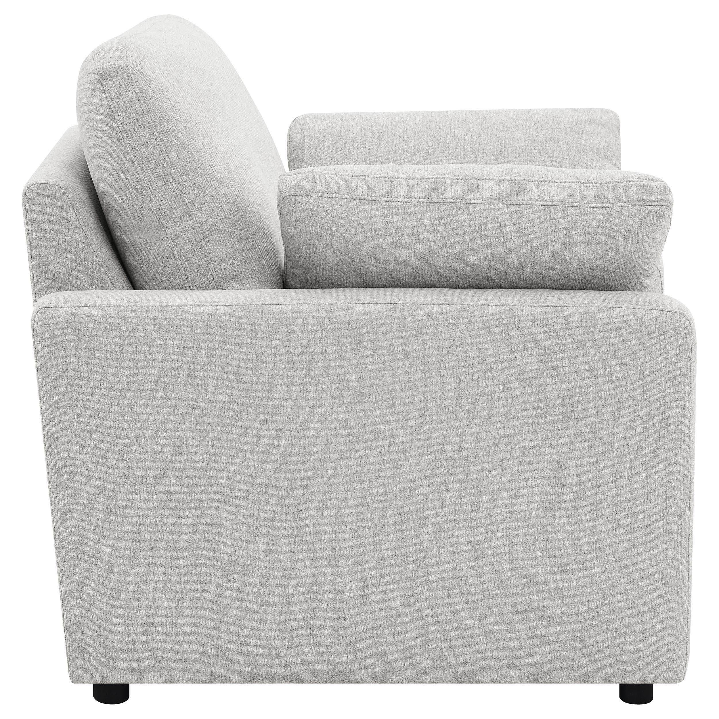 Collins Upholstered Power Recliner Chair Grey - 609563P