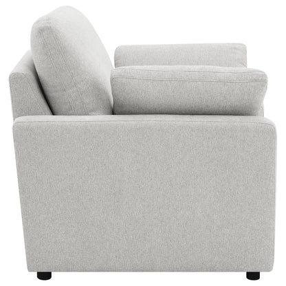 Collins Upholstered Power Recliner Chair Grey - 609563P