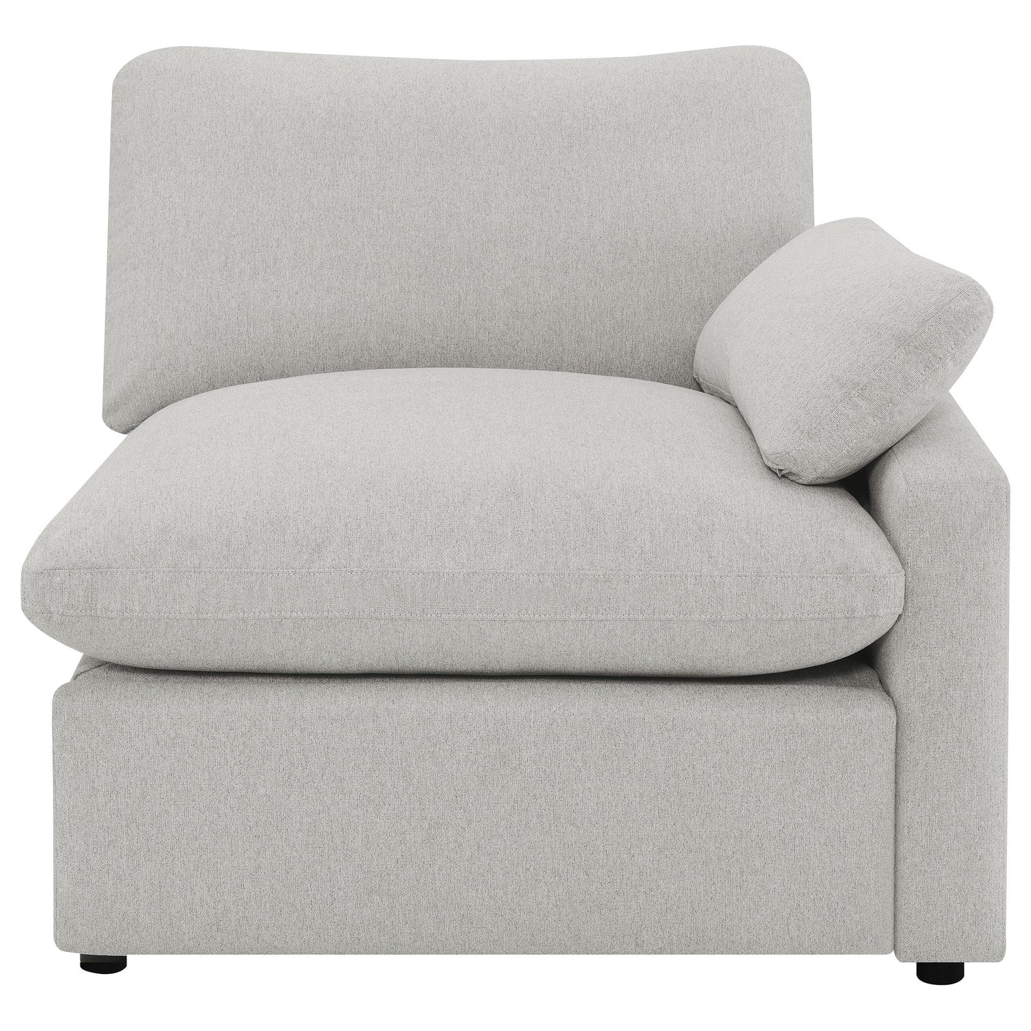 Collins Upholstered RAF Power Recliner Grey - 609560RRP