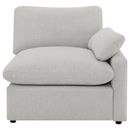 Collins Upholstered RAF Power Recliner Grey - 609560RRP