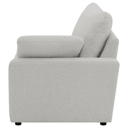 Collins Upholstered RAF Power Recliner Grey - 609560RRP