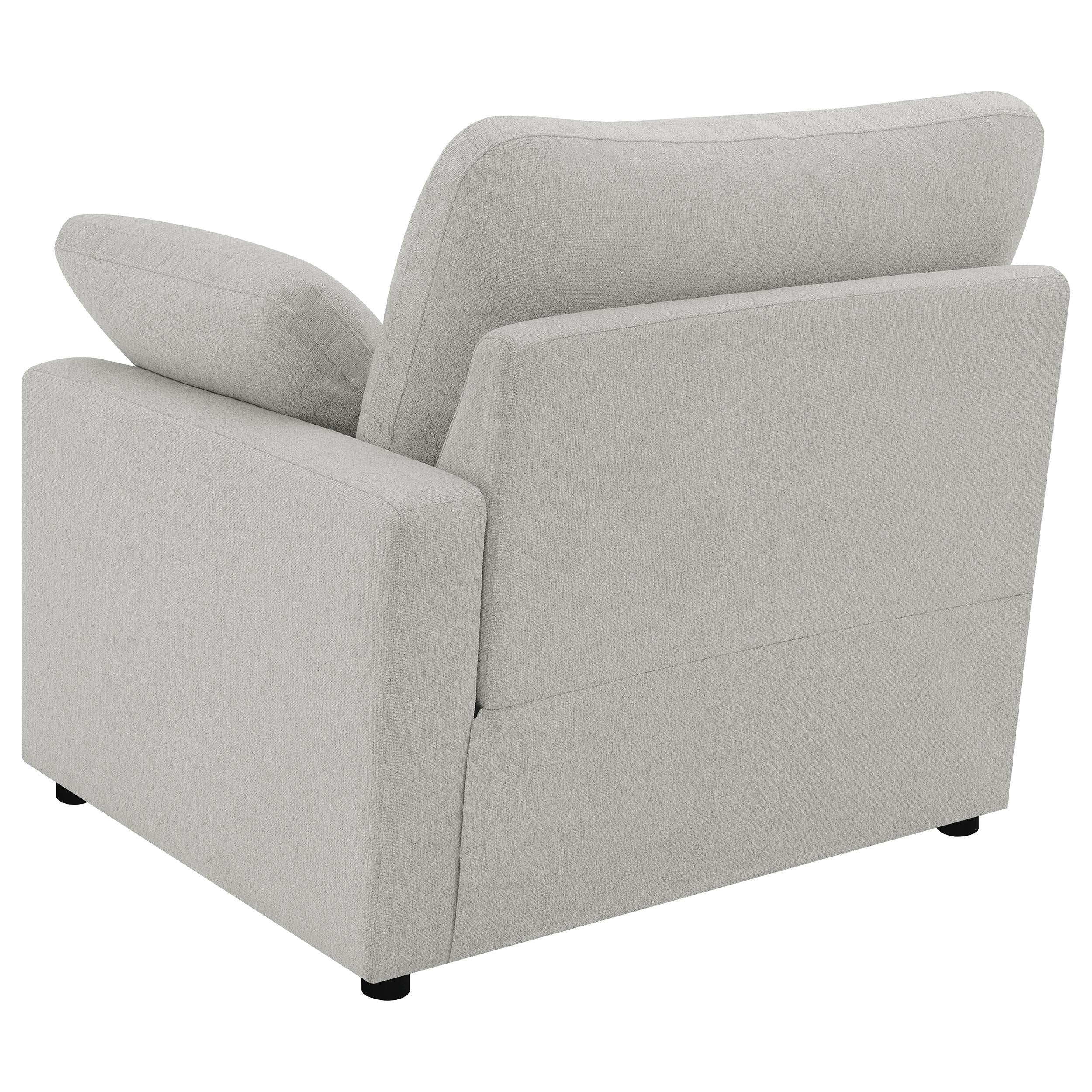 Collins Upholstered RAF Power Recliner Grey - 609560RRP