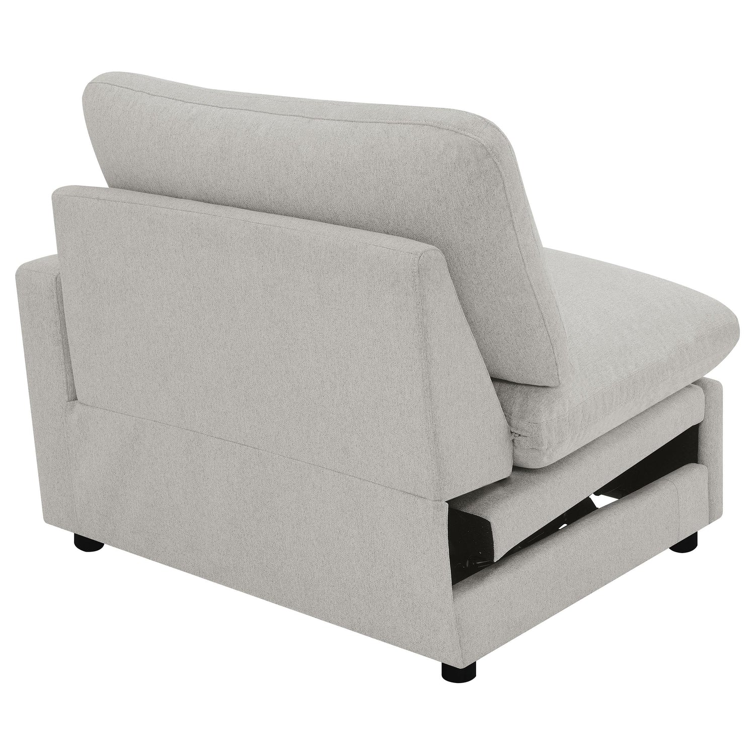 Collins Upholstered RAF Power Recliner Grey - 609560RRP