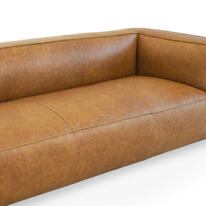 Colton Tan Leather Sofa - SOF00401401