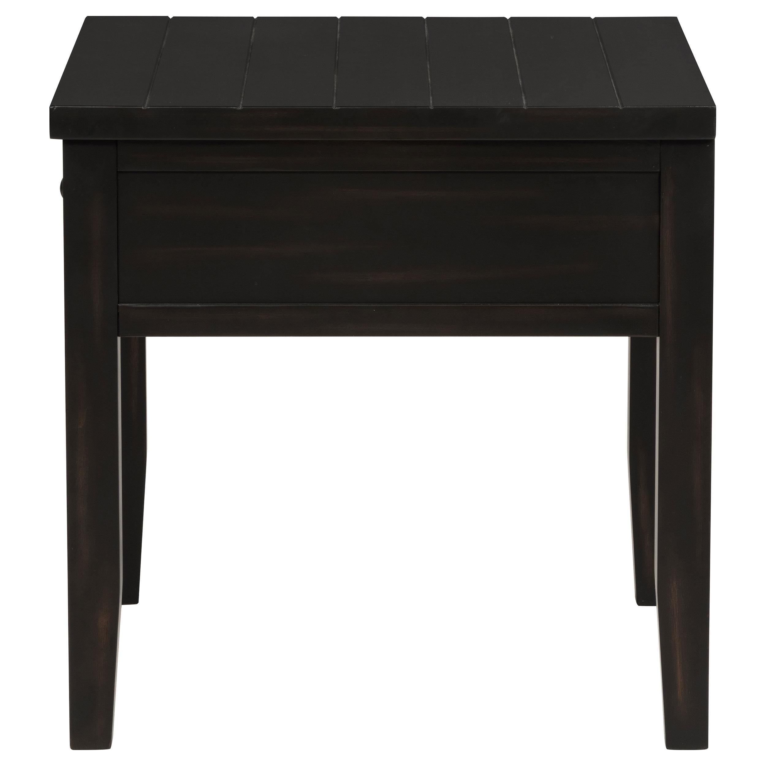 Concord 2-piece Coffee and End Table Set Distressed Java - 710578-S2