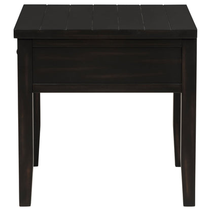 Concord 2-piece Coffee and End Table Set Distressed Java - 710578-S2